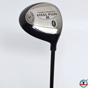 Turbo-Power Steel Plus III Fairway 5-Wood Regular-Flex Graphite Shaft RH 42.25in